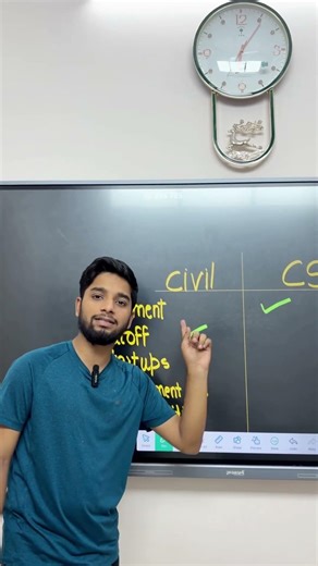 Civil engineering vs Computer Science #college #shorts