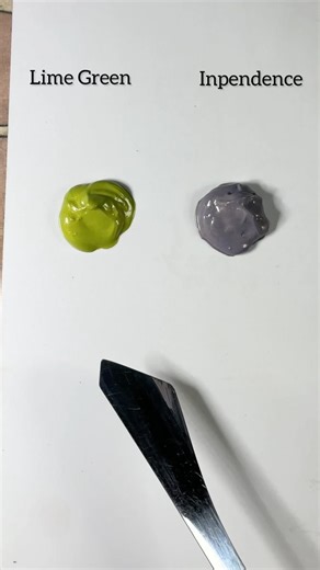 Lime Green + Freedom Colors | Soothing Color Blend #satisfying #colormixing