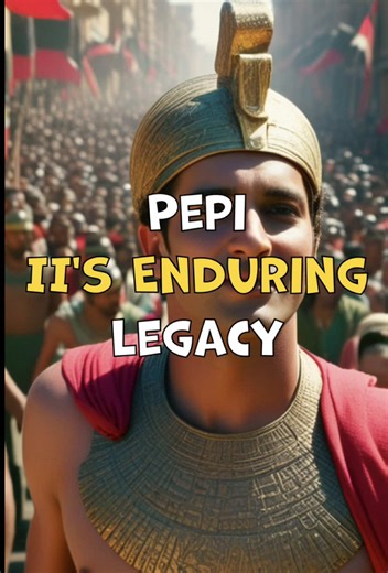 Discover the fascinating life of Pepi II, one of Egypt's longest-reigning pharaohs, whose rule stretched over an impressive 90 years during the Sixth Dynasty. This video showcases Pepi II's grand throne adorned with exquisite regalia and explores his monumental pyramid at Saqqara. Witness the power dynamics of ancient Egypt through ceremonial processions and the scholarly analysis of his achievements detailed on ancient papyrus scrolls. From establishing prosperous trade routes to military campa