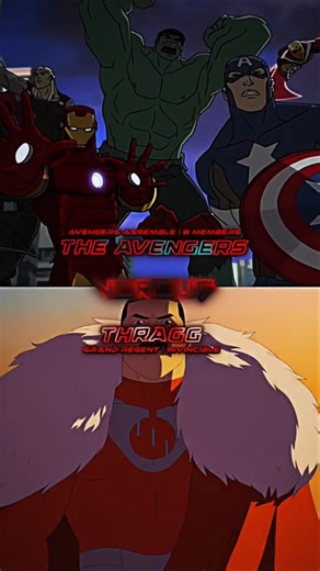 Avengers Assemble vs Thragg #vivshorts