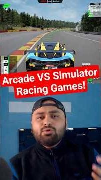Arcade Racing Games Vs Simulator Racing Games #forzahorizon6 #simulatorracing #racinggame #racing