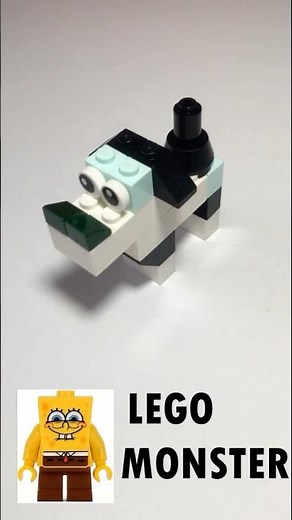 Build a LEGO Cute Dog | Easy LEGO Classic Tutorial #short