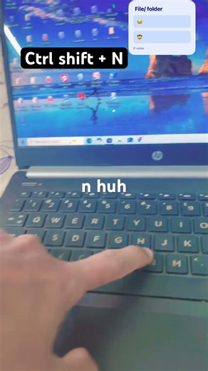 How to create file in hp laptop 💁🏻