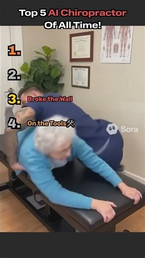 Top 5 AI Chiropractors of ALL TIME 🤖💆‍♂️🔥