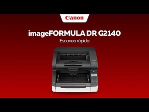 Escanea rápido con el ImageFORMULA DR G2140