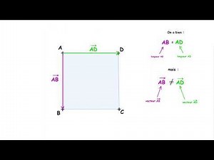 Vecteurs égaux (version courte)