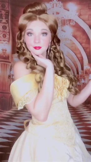 Transforming into Belle Cosplay - Disney Princess Keilee