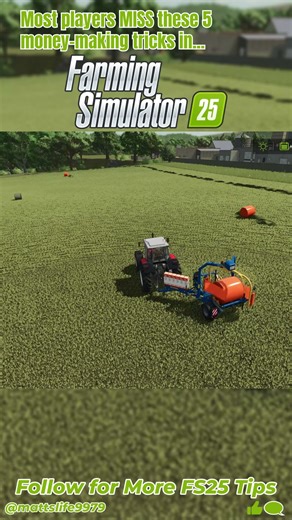 5 Money-Making Tricks Most Farming Simulator 25 Players Miss 🚜💰| #farmingsimulator25 #fs25 #tips