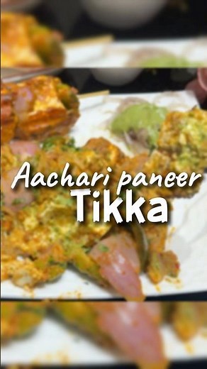 Achaari Paneer Tikka Recipe 😍 | Smoky Tandoori Style Paneer Lovers Special | Easy Indian Starter
