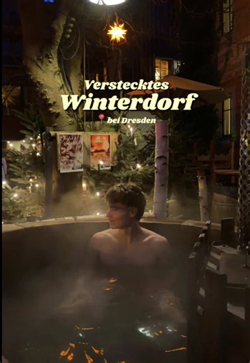 Magisches Winterdorf bei Dresden: Entspannung pur