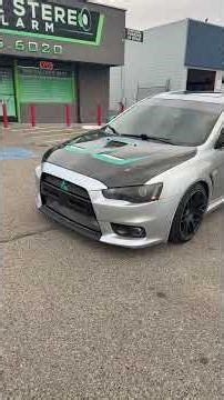 2008 Mitsubishi Lancer Evolution MR we added a viper remote start & security with the SmartStart gps