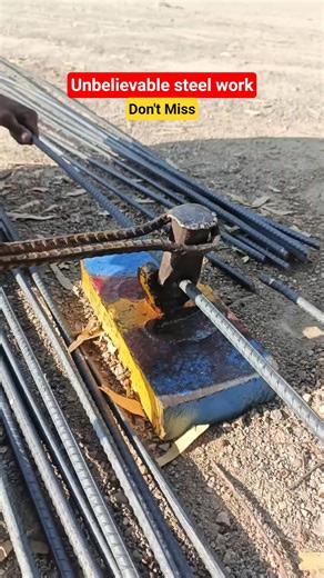 ASMR Steel Bar Cutting ✨ | Most Satisfying Metal Work Ever! #shortsviral