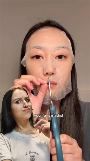 TESTING THIS CLOTH FACE MASK HACK😳😱 SHOULD THIS WORK?#lifehack #asmr #skincare #facemask #tutorial