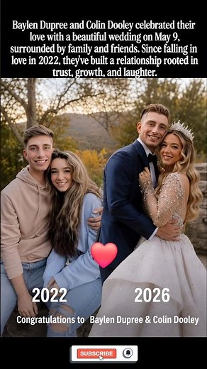 Baylen Dupree and Colin Dooley built a beautiful marriage rooted in love and trust