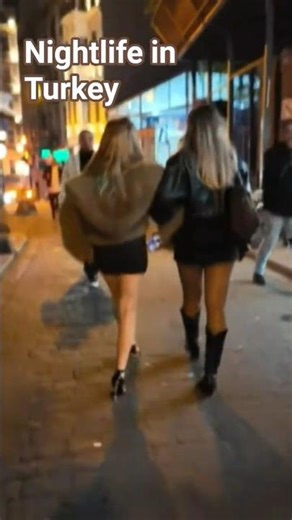 Nightlife on the Streets of Turkey #turkey #istanbul #shorts #travel