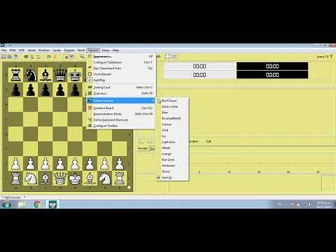 Arena Chess Gui - Changing colour scheme (Windows)