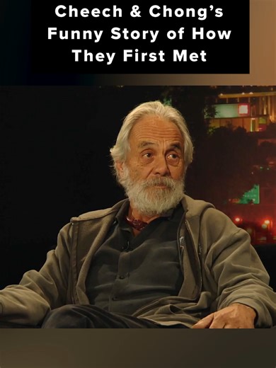 Cheech Marin and Tommy Chong tell Tom Green the story of how they first met and their initial reactions upon meeting each other.