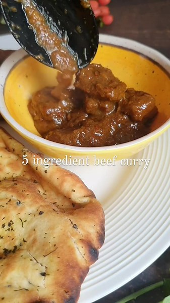 240K views · 4.4K reactions | 5 ingredient Beef Curry Just in time...