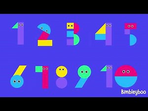 Number Shapes Song | Learn Numbers with Shapes! | Baby & Kids Learning Song | Bimbleyboo #kidssongs