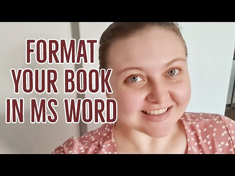 How to Format a Book for Print using Microsoft Word