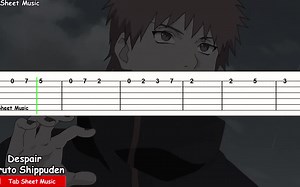 火影忍者 OST - Despair /tab