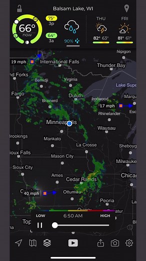Severe Weather possible in our area in the next 24 hours. Stay tuned for updates, watches, or warnings. ⛈️ | Polk County WI Scanner