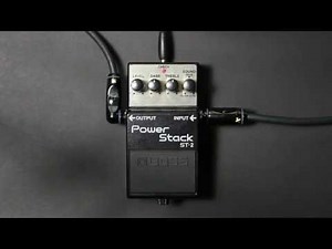 Boss ST-2 Power Stack Demo