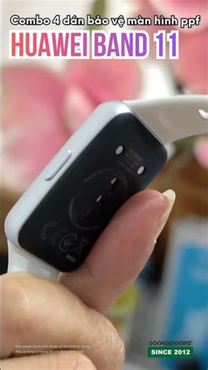 Nước sôi đây, à ko, dán ppf màn hình Huawei Band 11 đây