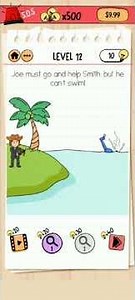 Brain test 2 level #12 walkthrough solution