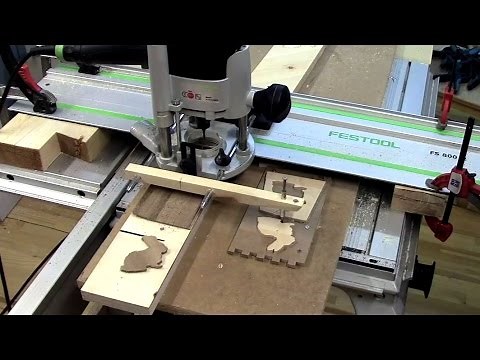 ⚙ DIY Router Copy Carver with Festool CMS