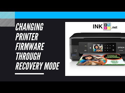 How to change printer firmware through recovery mode? | INKCHIP Chipless Solution