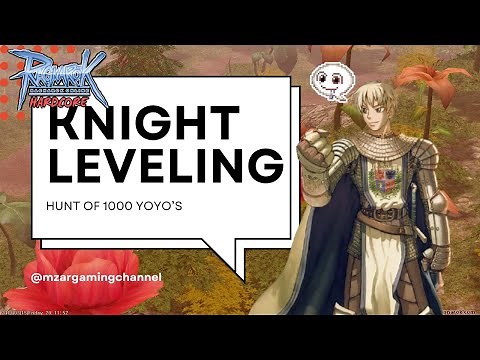 Ragnarok Online Pre Renewal Hardcore - Knight Leveling Guide
