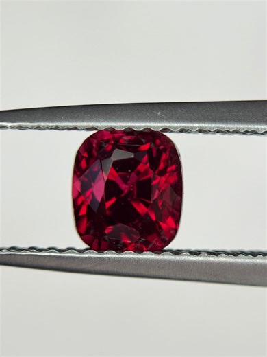 Natural Burmese Spinel | 1.20ct| Vivid Red | 2,920 | Cond.Apply