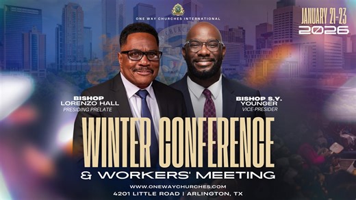 Welcome to our Thursday Morning Glory with Pastor BJ Roberts. LIKE. COMMENT. SHARE To sow into this ministry, use the following prompts:�Paypal - @OWCI Cash App - $onewaychurches Easy Tithe - OWCI *we do not own the rights to these songs* | One Way Churches International