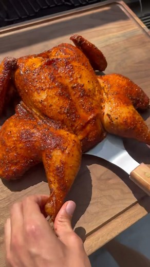 Smoked Whole Chicken!!