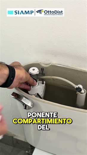 Cómo dar mantenimiento a una válvula de llenado para sanitario #plomeria #siamp #ottodist