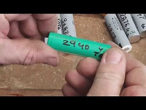 Fixing Minelab batteries.