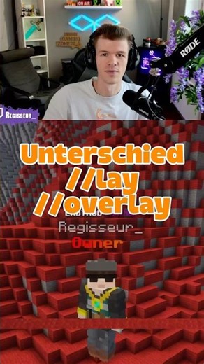 //lay und //overlay 🤔 #minecraft #building