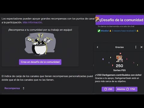 Cómo Crear Retos y Desafios en Twitch | Recompensas para tus Viewers