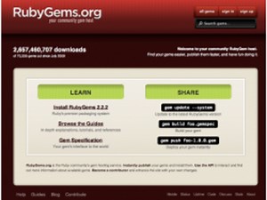 RubyGems (gem) の使い方・インストール方法 [Ruby] All About