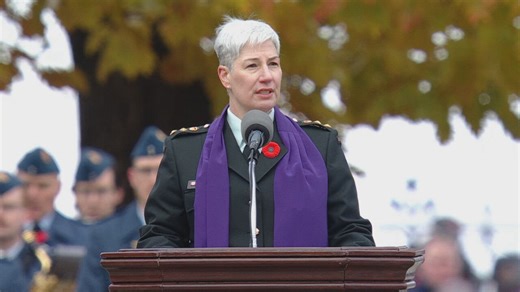 CAF chaplain general delivers invocation at national Remembrance Day ceremony