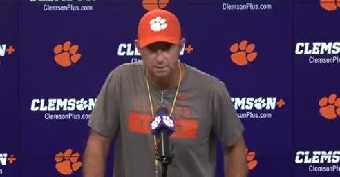 WATCH: Dabo Swinney post-practice update