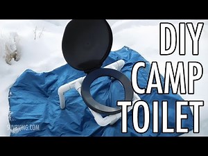 Compact DIY Portable Camp Toilet (a Cheap, Easy Camping Toilet)