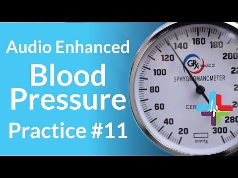 Audio Enhanced Blood Pressure Practice #11