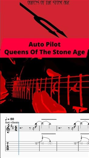 QOTSA-Auto Pilot #qotsa #queensofthestoneage #guitarforbeginners #beginnerguitar #guitarforbeginners