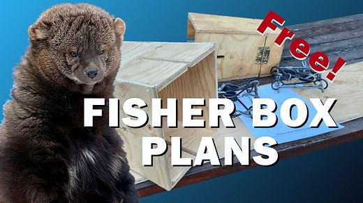 How To Make FISHER Boxes For Trapping - FREE Plans! (4K) - The Reloaders Network