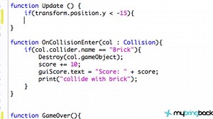 Unity 3D Tutorial 1.14 - Game Over Example