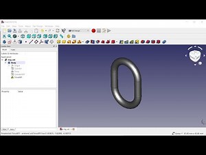 FreeCAD 0.18 - Simple Ring Tutorial