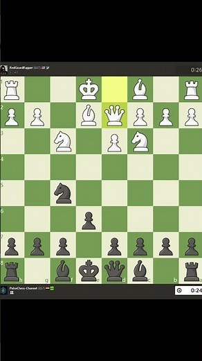 2 Player Chess Bullet 30 Sec - Checkmate in 19 moves #chess