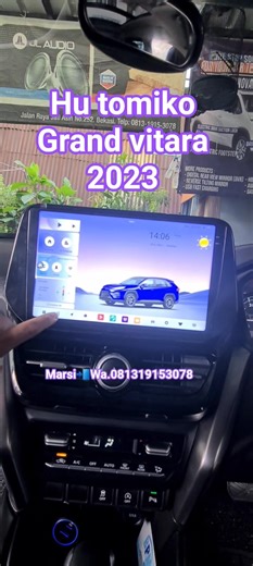 | hu android suzuki grand vitara | tomiko ram 8g 128g | cpu octacore 2.0 | dsp hi rest audio |